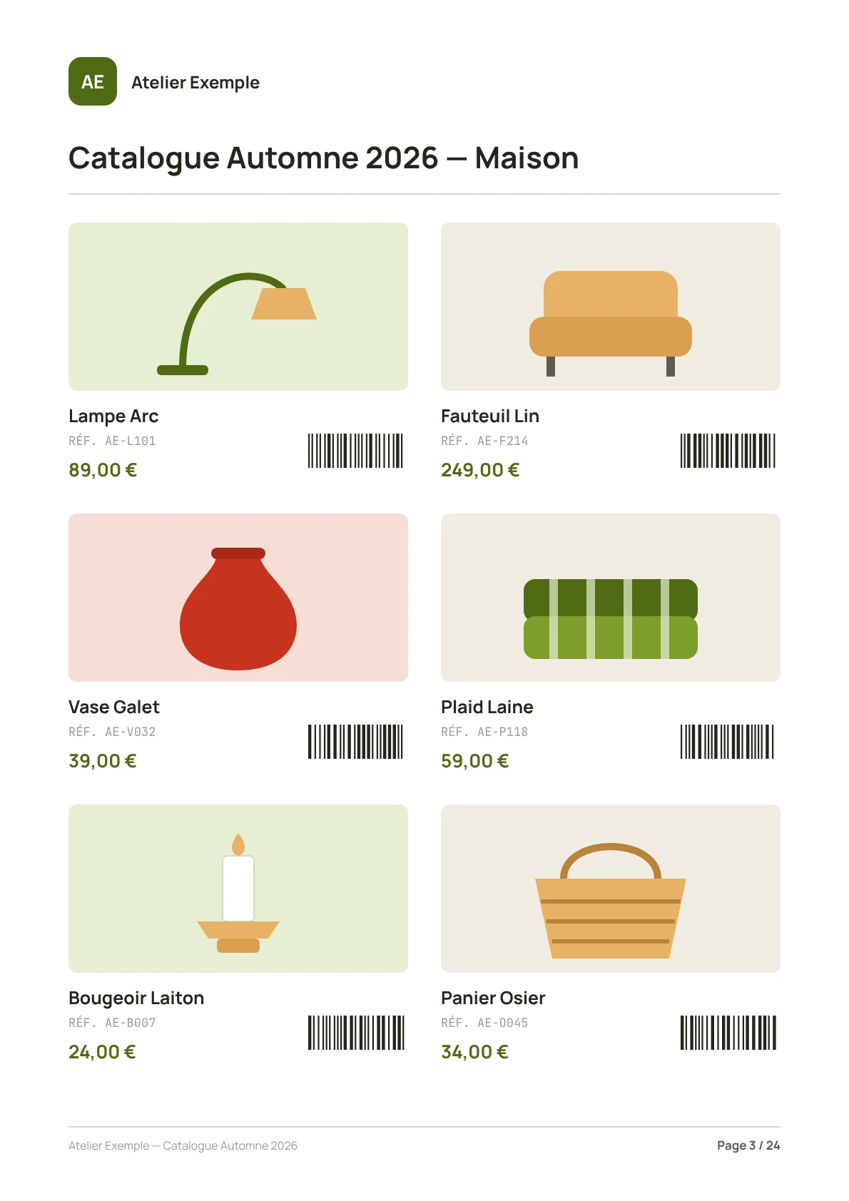 Catalogue